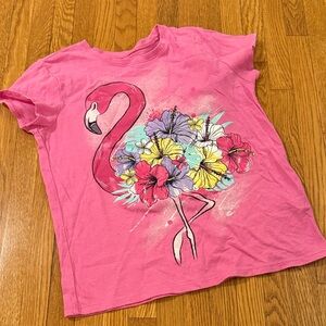 💕3 for $15💕 Pink Flamingo Kids Shirt